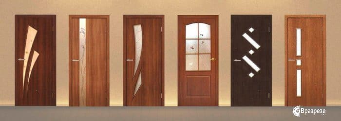 Примеры каркасных дверей