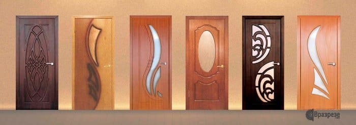 Примеры МДФ дверей